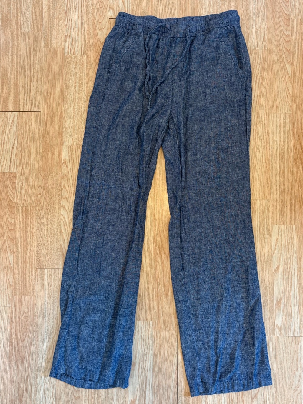 Old Navy Soft Drawstring Pants in Denim Blue